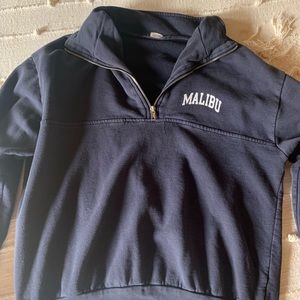 Brandy Melville quarter zip sweatshirt